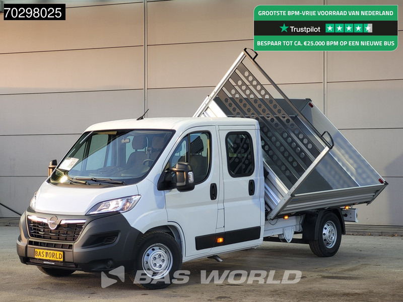 Opel Movano 140PK Driezijdige Kipper Dubbel Cabine Airco Cruise Euro6 Tipper Benne Kieper Dreiseitenkipper Airco Cruise control - כלי רכב מסחרי מזהיר: תמונה 1 Opel Movano 140PK Driezijdige Kipper Dubbel Cabine Airco Cruise Euro6 Tipper Benne Kieper Dreiseitenkipper Airco Cruise control - כלי רכב מסחרי מזהיר: תמונה 1
