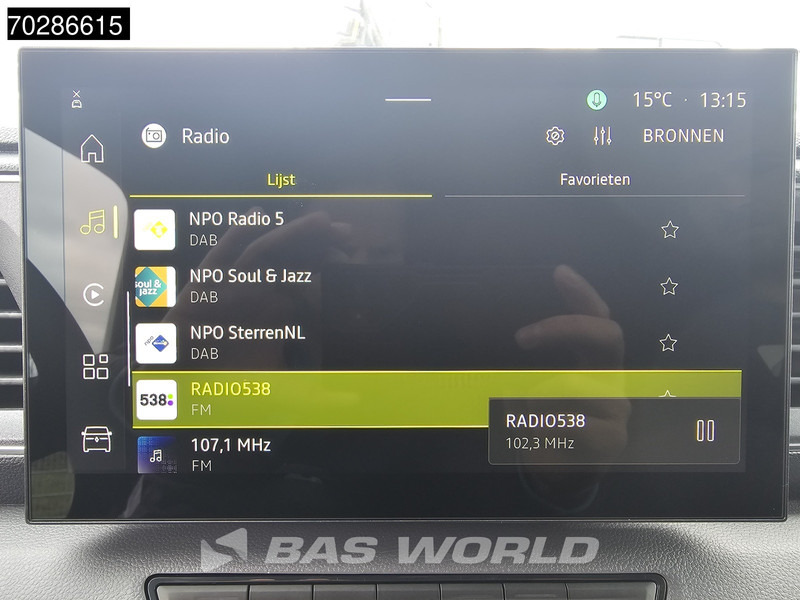 הַחכָּרָה Renault Master 130pk 2025model L3H2 Special Edition LED Imperiaal 17 inch Velgen Airco Cruise Camera Carplay Parkeersensoren L3 12m3 Airco Cruise con Renault Master 130pk 2025model L3H2 Special Edition LED Imperiaal 17 inch Velgen Airco Cruise Camera Carplay Parkeersensoren L3 12m3 Airco Cruise con: תמונה 14