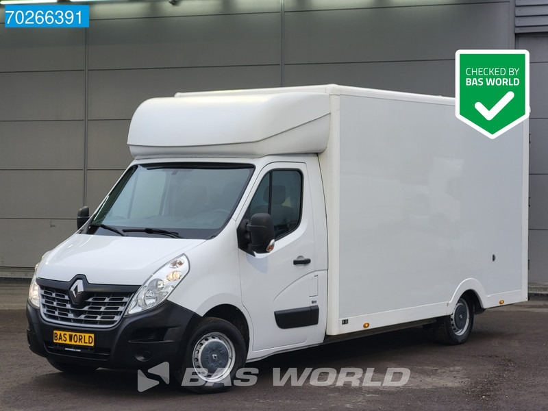 Renault Master 130pk Bakwagen Airco Cruise Meubelbak Plancher Verkoopwagen Foodtruck Paardenwagen 20m3 Airco Cruise control - כלי רכב מסחרי עם תיבה: תמונה 1 Renault Master 130pk Bakwagen Airco Cruise Meubelbak Plancher Verkoopwagen Foodtruck Paardenwagen 20m3 Airco Cruise control - כלי רכב מסחרי עם תיבה: תמונה 1