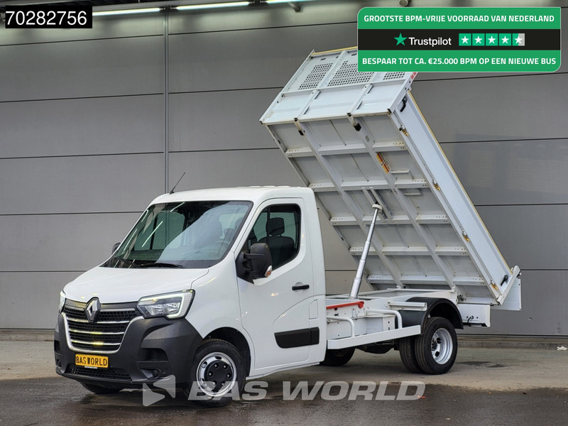 Renault Master 130pk Kipper met Kist 3,5t Trekhaak Dubbellucht LED Airco Cruise Euro6 Kieper Tipper Benne 2m3 Airco Trekhaak Cruise control - כלי רכב מסחרי מזהיר: תמונה 1 Renault Master 130pk Kipper met Kist 3,5t Trekhaak Dubbellucht LED Airco Cruise Euro6 Kieper Tipper Benne 2m3 Airco Trekhaak Cruise control - כלי רכב מסחרי מזהיר: תמונה 1