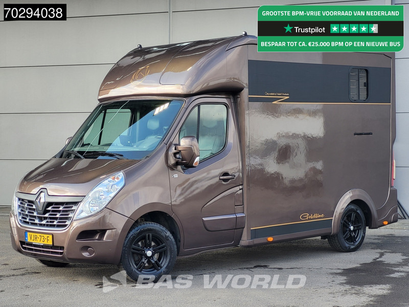 Renault Master 130pk Paardenwagen Hengstenuitvoeren Trekhaak Airco Euro6 Horsetruck Veewagen Horse 14m3 Airco Trekhaak - כלי רכב מסחרי: תמונה 1 Renault Master 130pk Paardenwagen Hengstenuitvoeren Trekhaak Airco Euro6 Horsetruck Veewagen Horse 14m3 Airco Trekhaak - כלי רכב מסחרי: תמונה 1