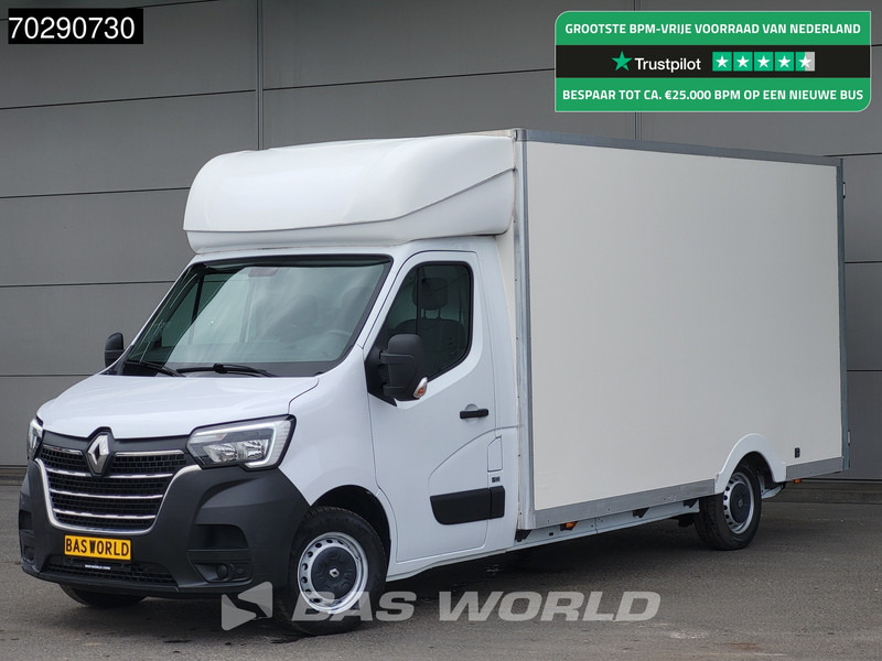Renault Master 145PK Bakwagen Lowliner Achterdeuren Airco Cruise Euro6 Meubelbak Plancher Foodtruck Paardenwagen 17m3 Airco Cruise control - כלי רכב מסחרי עם תיבה: תמונה 1 Renault Master 145PK Bakwagen Lowliner Achterdeuren Airco Cruise Euro6 Meubelbak Plancher Foodtruck Paardenwagen 17m3 Airco Cruise control - כלי רכב מסחרי עם תיבה: תמונה 1
