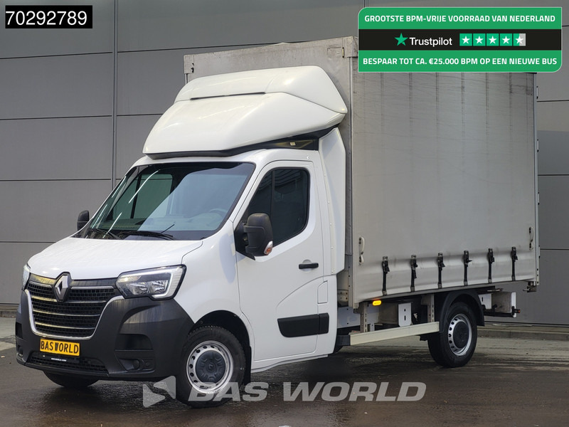 Renault Master 145PK Schuifzeilen Achterdeuren Bakwagen LED Airco Cruise Euro6 Meubelbak Koffer Zeilen Zeilenwagen Schuifzeil Airco Cruise control - כלי רכב מסחרי עם וילונות צד: תמונה 1 Renault Master 145PK Schuifzeilen Achterdeuren Bakwagen LED Airco Cruise Euro6 Meubelbak Koffer Zeilen Zeilenwagen Schuifzeil Airco Cruise control - כלי רכב מסחרי עם וילונות צד: תמונה 1