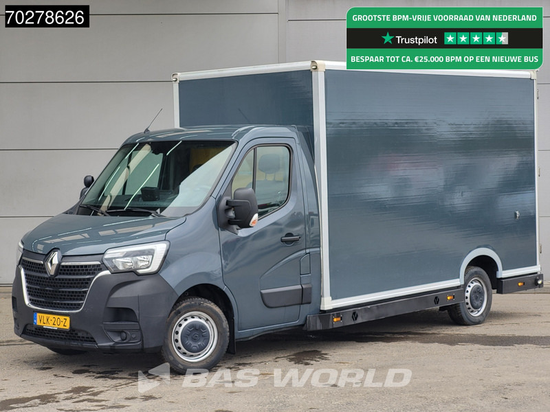 Renault Master 150PK Bakwagen Airco Cruise Luchtvering Meubelbak Plancher Verkoopwagen Foodtruck Paardenwagen 18m3 Airco Cruise control - כלי רכב מסחרי עם תיבה: תמונה 1 Renault Master 150PK Bakwagen Airco Cruise Luchtvering Meubelbak Plancher Verkoopwagen Foodtruck Paardenwagen 18m3 Airco Cruise control - כלי רכב מסחרי עם תיבה: תמונה 1