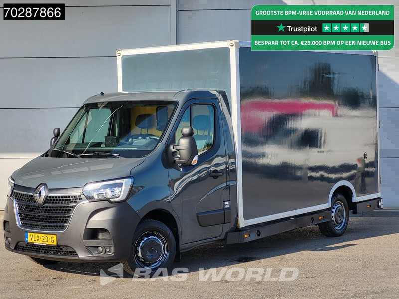 Renault Master 150PK Bakwagen Airco Cruise Luchtvering Meubelbak Plancher Verkoopwagen Foodtruck Paardenwagen 18m3 Airco Cruise control - כלי רכב מסחרי עם תיבה: תמונה 1 Renault Master 150PK Bakwagen Airco Cruise Luchtvering Meubelbak Plancher Verkoopwagen Foodtruck Paardenwagen 18m3 Airco Cruise control - כלי רכב מסחרי עם תיבה: תמונה 1