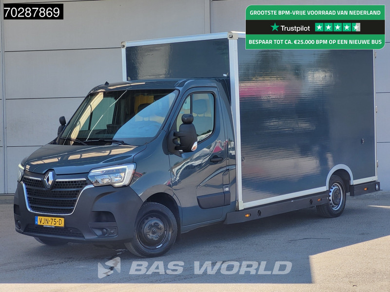 Renault Master 150PK Bakwagen Airco Cruise Luchtvering Meubelbak Plancher Verkoopwagen Foodtruck Paardenwagen 18m3 Airco Cruise control - כלי רכב מסחרי עם תיבה: תמונה 1 Renault Master 150PK Bakwagen Airco Cruise Luchtvering Meubelbak Plancher Verkoopwagen Foodtruck Paardenwagen 18m3 Airco Cruise control - כלי רכב מסחרי עם תיבה: תמונה 1