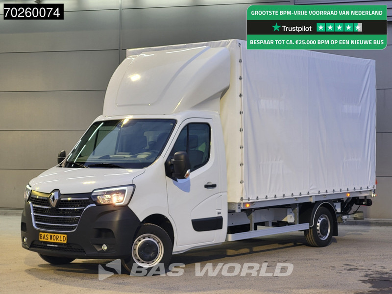 Renault Master 165PK Laadklep Schuifzeil Airco Cruise Bakwagen Meubelbak Zeilenwagen Schuifzeilen Plane 20m3 Airco Cruise control - כלי רכב מסחרי עם וילונות צד: תמונה 1 Renault Master 165PK Laadklep Schuifzeil Airco Cruise Bakwagen Meubelbak Zeilenwagen Schuifzeilen Plane 20m3 Airco Cruise control - כלי רכב מסחרי עם וילונות צד: תמונה 1