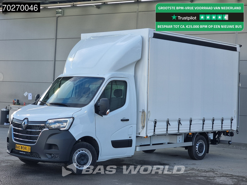 Renault Master 165PK Laadklep Schuifzeil Airco Cruise Bakwagen Meubelbak Zeilenwagen Schuifzeilen Plane 22m3 Airco Cruise control - כלי רכב מסחרי עם וילונות צד: תמונה 1 Renault Master 165PK Laadklep Schuifzeil Airco Cruise Bakwagen Meubelbak Zeilenwagen Schuifzeilen Plane 22m3 Airco Cruise control - כלי רכב מסחרי עם וילונות צד: תמונה 1
