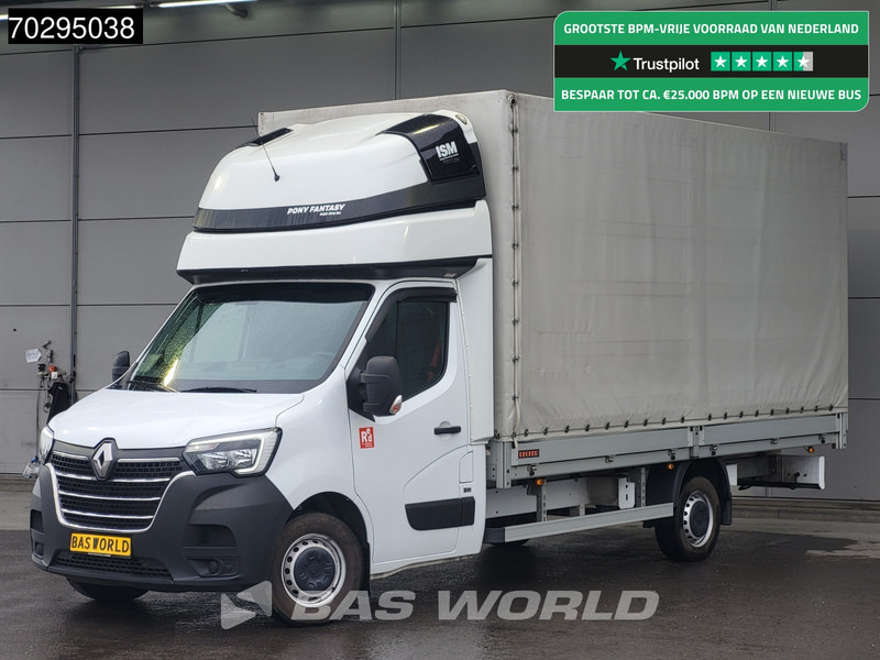 Renault Master 165PK Schuifzeilen RED-edition LED Airco Cruise Standkachel Euro6 Zeilen Zeil Curtainsides Zeilenwagen Plane Bakwagen Koffer 24m3 Airc - כלי רכב מסחרי עם וילונות צד: תמונה 1 Renault Master 165PK Schuifzeilen RED-edition LED Airco Cruise Standkachel Euro6 Zeilen Zeil Curtainsides Zeilenwagen Plane Bakwagen Koffer 24m3 Airc - כלי רכב מסחרי עם וילונות צד: תמונה 1