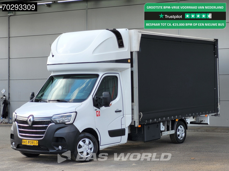 Renault Master 165PK Schuifzeilen RED-edition LED Airco Cruise Standkachel Euro6 Zeilen Zeil Curtainsides Zeilenwagen Plane Bakwagen Koffer 25m3 Airc - כלי רכב מסחרי עם וילונות צד: תמונה 1 Renault Master 165PK Schuifzeilen RED-edition LED Airco Cruise Standkachel Euro6 Zeilen Zeil Curtainsides Zeilenwagen Plane Bakwagen Koffer 25m3 Airc - כלי רכב מסחרי עם וילונות צד: תמונה 1