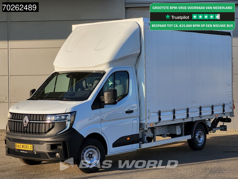 Renault Master 170pk 2025model BPM vrij!! Laadklep Schuifzeil Carplay LED Airco Cruise Bakwagen Meubelbak Zeilenwagen Schuifzeilen Plane Airco Cruise - כלי רכב מסחרי עם וילונות צד: תמונה 1 Renault Master 170pk 2025model BPM vrij!! Laadklep Schuifzeil Carplay LED Airco Cruise Bakwagen Meubelbak Zeilenwagen Schuifzeilen Plane Airco Cruise - כלי רכב מסחרי עם וילונות צד: תמונה 1