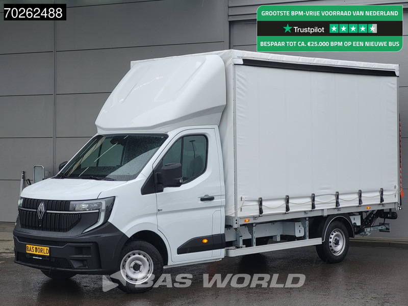 Renault Master 170pk Schuifzeilen met Laadklep 2025 Model LED Carplay Airco Cruise Schuifzeil Zeilen Koffer Meubelbak 21m3 Airco Cruise control - כלי רכב מסחרי עם וילונות צד: תמונה 1 Renault Master 170pk Schuifzeilen met Laadklep 2025 Model LED Carplay Airco Cruise Schuifzeil Zeilen Koffer Meubelbak 21m3 Airco Cruise control - כלי רכב מסחרי עם וילונות צד: תמונה 1
