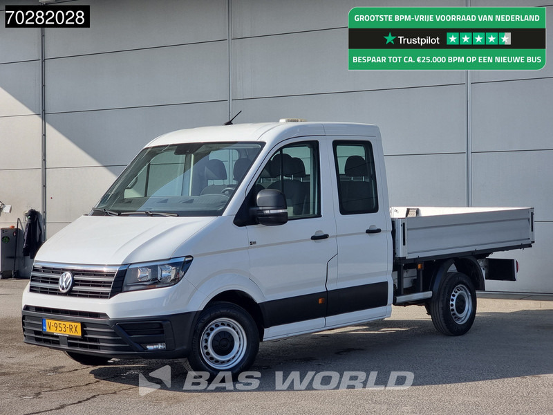 Volkswagen Crafter 102pk Open Laadbak Dubbel Cabine Trekhaak Airco Cruise Camera Euro6 Pritsche Open Box Pickup Airco Dubbel cabine Trekhaak Cruise - כלי רכב מסחרי במיטה שטוחה: תמונה 1 Volkswagen Crafter 102pk Open Laadbak Dubbel Cabine Trekhaak Airco Cruise Camera Euro6 Pritsche Open Box Pickup Airco Dubbel cabine Trekhaak Cruise - כלי רכב מסחרי במיטה שטוחה: תמונה 1