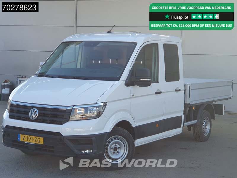 Volkswagen Crafter 102pk Open Laadbak Dubbel Cabine Trekhaak Airco Cruise Camera Euro6 Tipper Benne Kieper 2m3 Airco Dubbel cabine Trekhaak Cruise - כלי רכב מסחרי במיטה שטוחה: תמונה 1 Volkswagen Crafter 102pk Open Laadbak Dubbel Cabine Trekhaak Airco Cruise Camera Euro6 Tipper Benne Kieper 2m3 Airco Dubbel cabine Trekhaak Cruise - כלי רכב מסחרי במיטה שטוחה: תמונה 1