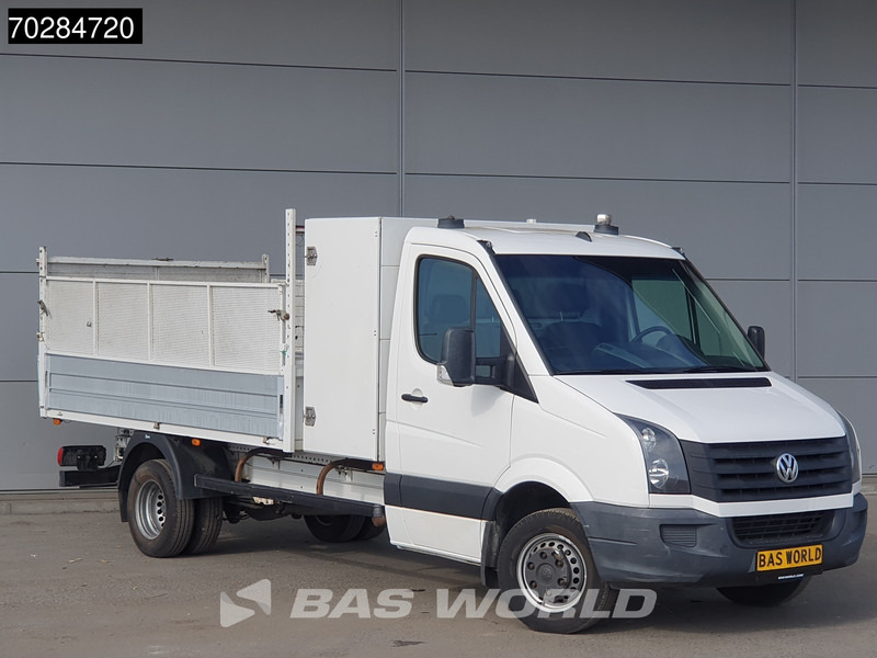 Volkswagen Crafter 136pk Open Laadbak met Kist Dubbellucht 3,5t Trekhaak Airco Euro6 Tipper Benne Kieper Trekhaak - כלי רכב מסחרי במיטה שטוחה: תמונה 3 Volkswagen Crafter 136pk Open Laadbak met Kist Dubbellucht 3,5t Trekhaak Airco Euro6 Tipper Benne Kieper Trekhaak - כלי רכב מסחרי במיטה שטוחה: תמונה 3