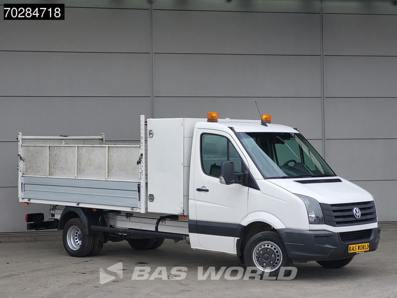 Volkswagen Crafter 136pk Open Laadbak met Kist Dubbellucht 3,5t Trekhaak Pritsche Pickup Open Box Trekhaak - כלי רכב מסחרי במיטה שטוחה: תמונה 3 Volkswagen Crafter 136pk Open Laadbak met Kist Dubbellucht 3,5t Trekhaak Pritsche Pickup Open Box Trekhaak - כלי רכב מסחרי במיטה שטוחה: תמונה 3