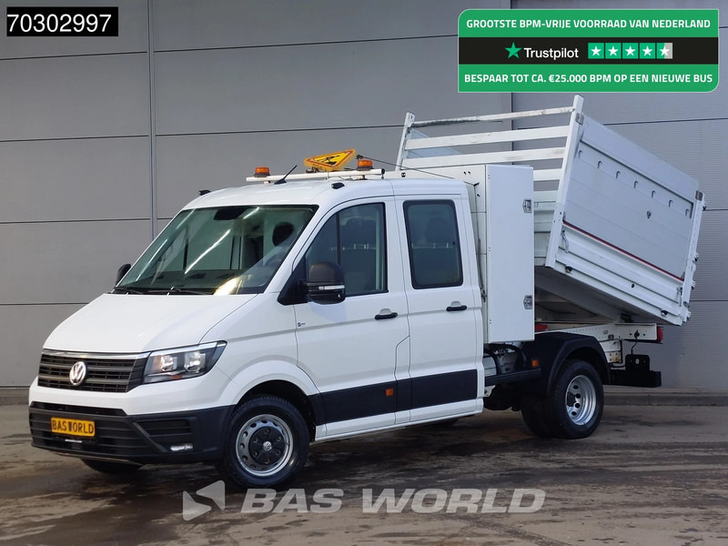 Volkswagen Crafter 177pk Automaat Kipper Dubbellucht 3,5t Trekhaak Navi Airco Cruise Camera Euro6 Tipper Benne Kieper Airco Trekhaak Cruise control - כלי רכב מסחרי מזהיר: תמונה 1 Volkswagen Crafter 177pk Automaat Kipper Dubbellucht 3,5t Trekhaak Navi Airco Cruise Camera Euro6 Tipper Benne Kieper Airco Trekhaak Cruise control - כלי רכב מסחרי מזהיר: תמונה 1