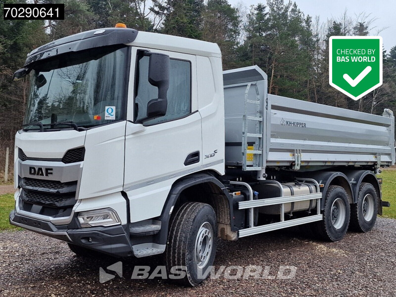 DAF XD 450 XD 6X4 NEW! 12m3 KH 3-way Tipper Big-Axle Steel suspension Euro 6 - מזהיר: תמונה 1 DAF XD 450 XD 6X4 NEW! 12m3 KH 3-way Tipper Big-Axle Steel suspension Euro 6 - מזהיר: תמונה 1