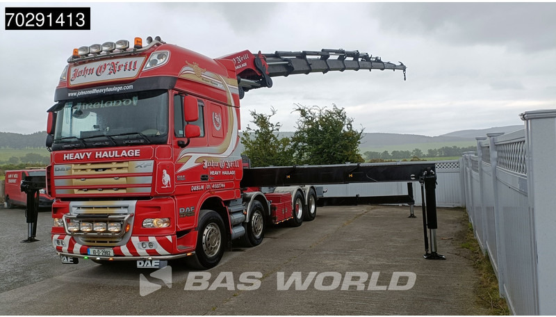 DAF XF105.510 XF 8X4 Palfinger PK150.002 Kran Crane Winch Fifth Wheel Big-Axle Euro 5 - יחידת טרקטור: תמונה 5 DAF XF105.510 XF 8X4 Palfinger PK150.002 Kran Crane Winch Fifth Wheel Big-Axle Euro 5 - יחידת טרקטור: תמונה 5