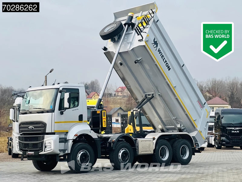 Ford F-Line 4145 8X4 NEW! 18m3 Wielton Tipper Steelsuspension Automatic Navi Euro 6 - מזהיר: תמונה 1 Ford F-Line 4145 8X4 NEW! 18m3 Wielton Tipper Steelsuspension Automatic Navi Euro 6 - מזהיר: תמונה 1