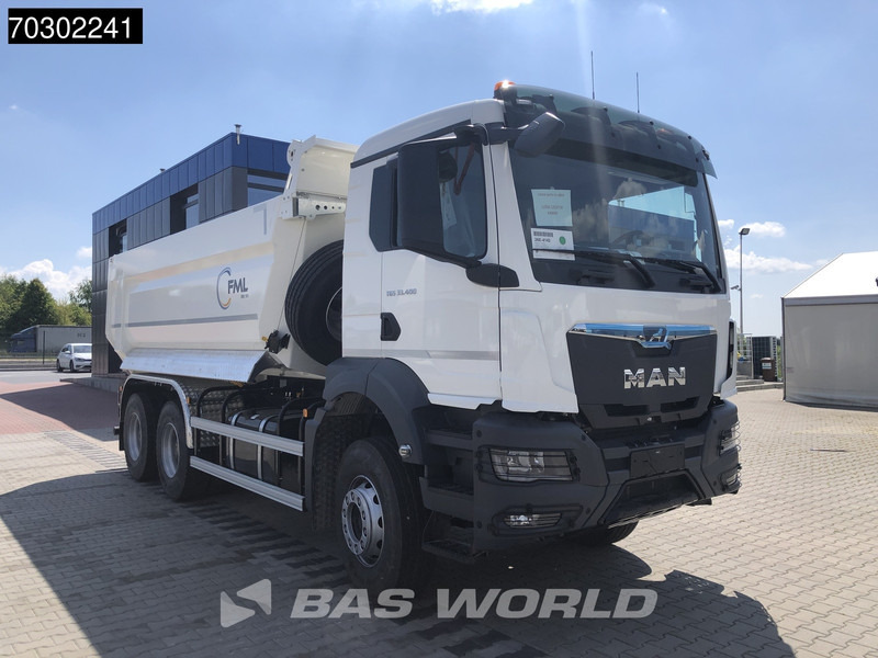MAN TGS 33.400 6X4 NEW 17m3 KH Kipper Manual Steel suspension Big-Axle EURO 2 - מזהיר: תמונה 3 MAN TGS 33.400 6X4 NEW 17m3 KH Kipper Manual Steel suspension Big-Axle EURO 2 - מזהיר: תמונה 3