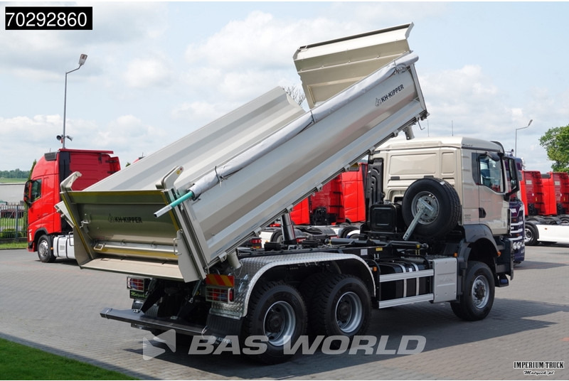 MAN TGS 33.480 TGS 6X6 6x6 3-Way Kipper Big-Axle Euro 6 - מזהיר: תמונה 5 MAN TGS 33.480 TGS 6X6 6x6 3-Way Kipper Big-Axle Euro 6 - מזהיר: תמונה 5
