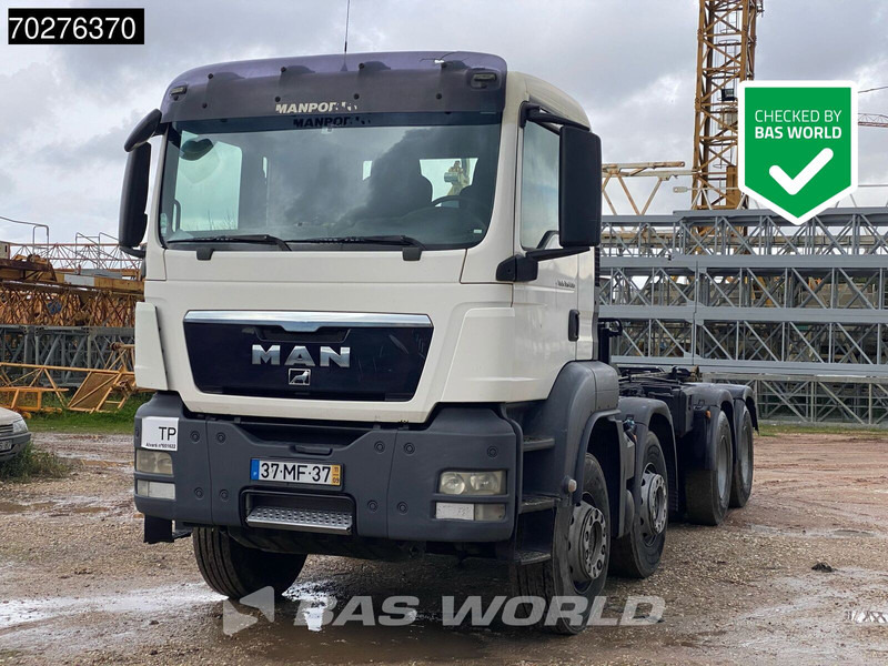 MAN TGS 35.400 8X4 Manual Retarder Big-Axle Steelsuspension Euro 5 - משאית הרמת וו: תמונה 1 MAN TGS 35.400 8X4 Manual Retarder Big-Axle Steelsuspension Euro 5 - משאית הרמת וו: תמונה 1