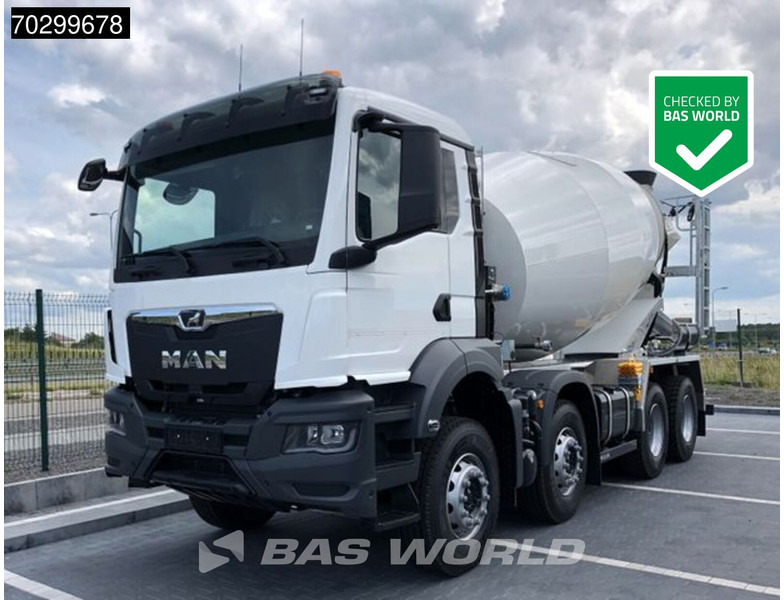 MAN TGS 35.440 8X4 NEW! 10m3 FML mixer Automatic Steel suspension Euro 6 - משאית מערבלת בטון: תמונה 1 MAN TGS 35.440 8X4 NEW! 10m3 FML mixer Automatic Steel suspension Euro 6 - משאית מערבלת בטון: תמונה 1