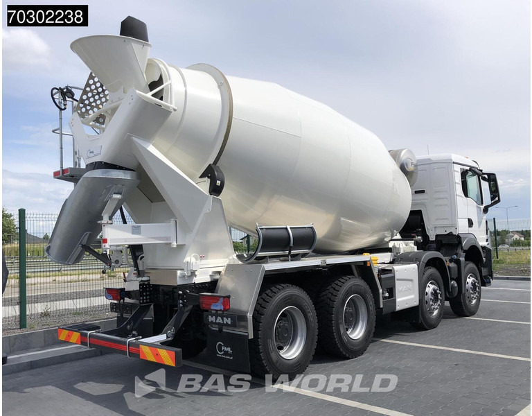 MAN TGS 41.400 8X4 10m3 FML mixer Steelsuspension Manual Airco EURO 2 - משאית מערבלת בטון: תמונה 5 MAN TGS 41.400 8X4 10m3 FML mixer Steelsuspension Manual Airco EURO 2 - משאית מערבלת בטון: תמונה 5