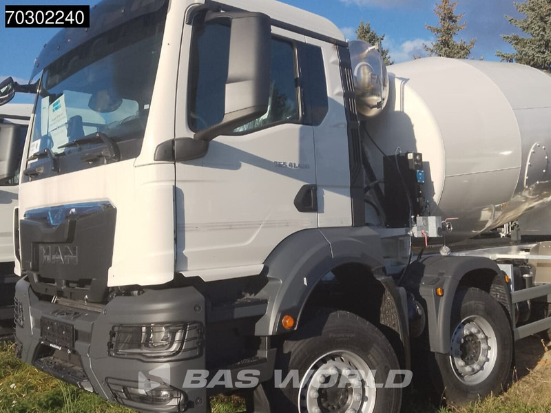 MAN TGS 41.400 8X4 12m3 FML mixer Steelsuspension Manual Airco EURO 2 - משאית מערבלת בטון: תמונה 2 MAN TGS 41.400 8X4 12m3 FML mixer Steelsuspension Manual Airco EURO 2 - משאית מערבלת בטון: תמונה 2