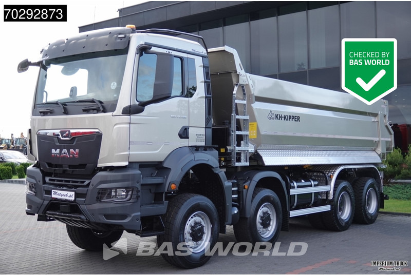 MAN TGS 41.480 TGS 8X6 Hardox Steel Tipper Big-Axle Euro 6 - מזהיר: תמונה 1 MAN TGS 41.480 TGS 8X6 Hardox Steel Tipper Big-Axle Euro 6 - מזהיר: תמונה 1