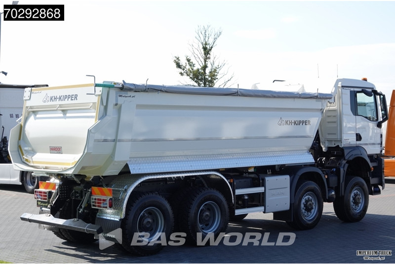 חָדָשׁ מזהיר MAN TGS 41.480 TGS 8X8 Manual 8x8 Hardox Steel Tipper Euro 6: תמונה 20