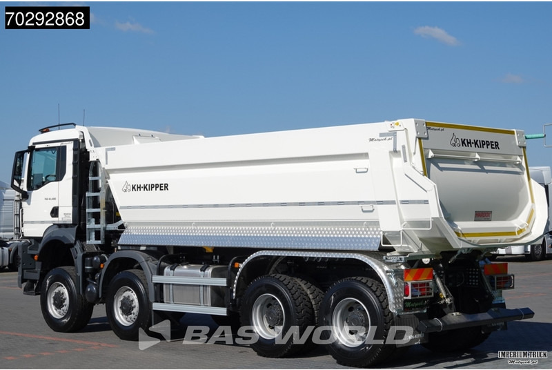 חָדָשׁ מזהיר MAN TGS 41.480 TGS 8X8 Manual 8x8 Hardox Steel Tipper Euro 6: תמונה 18