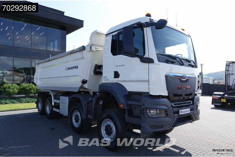 חָדָשׁ מזהיר MAN TGS 41.480 TGS 8X8 Manual 8x8 Hardox Steel Tipper Euro 6: תמונה 14