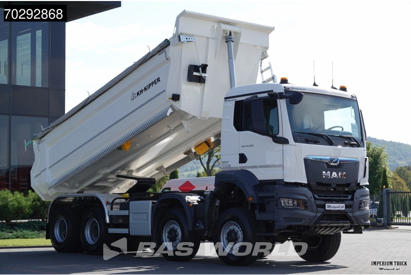 חָדָשׁ מזהיר MAN TGS 41.480 TGS 8X8 Manual 8x8 Hardox Steel Tipper Euro 6: תמונה 8