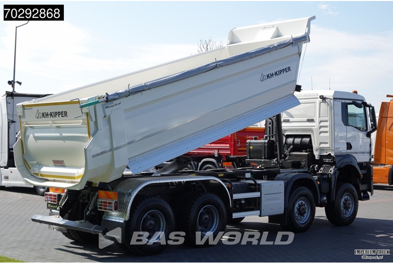 חָדָשׁ מזהיר MAN TGS 41.480 TGS 8X8 Manual 8x8 Hardox Steel Tipper Euro 6: תמונה 6