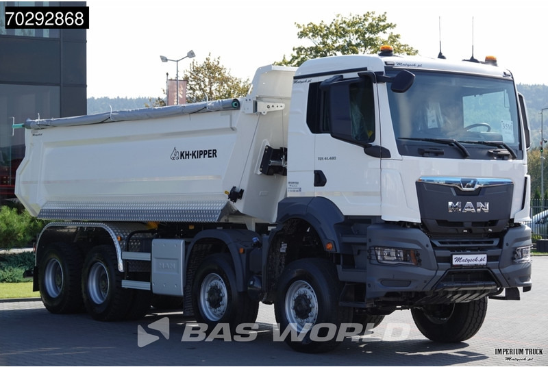 חָדָשׁ מזהיר MAN TGS 41.480 TGS 8X8 Manual 8x8 Hardox Steel Tipper Euro 6: תמונה 13