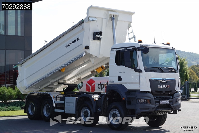 MAN TGS 41.480 TGS 8X8 Manual 8x8 Hardox Steel Tipper Euro 6 - מזהיר: תמונה 5 MAN TGS 41.480 TGS 8X8 Manual 8x8 Hardox Steel Tipper Euro 6 - מזהיר: תמונה 5