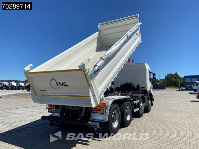 Scania P420 8X4 NEW! 13,5m3 3-way tipper Hardox450 Steel Steelsuspension Euro 6 - מזהיר: תמונה 5 Scania P420 8X4 NEW! 13,5m3 3-way tipper Hardox450 Steel Steelsuspension Euro 6 - מזהיר: תמונה 5