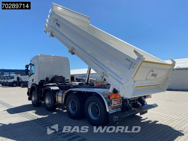 Scania P420 8X4 NEW! 13,5m3 3-way tipper Hardox450 Steel Steelsuspension Euro 6 - מזהיר: תמונה 2 Scania P420 8X4 NEW! 13,5m3 3-way tipper Hardox450 Steel Steelsuspension Euro 6 - מזהיר: תמונה 2