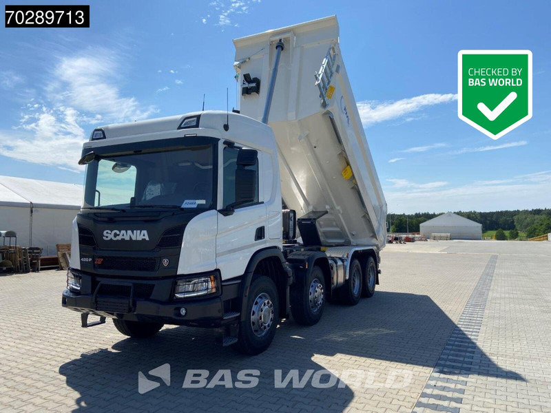 Scania P420 8X4 NEW! 18m3 Steel tipper Steelsuspension Automatic Euro 6 - מזהיר: תמונה 1 Scania P420 8X4 NEW! 18m3 Steel tipper Steelsuspension Automatic Euro 6 - מזהיר: תמונה 1