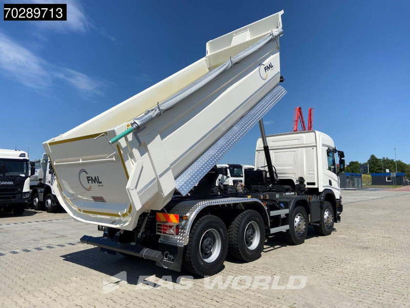 Scania P420 8X4 NEW! 18m3 Steel tipper Steelsuspension Automatic Euro 6 - מזהיר: תמונה 5 Scania P420 8X4 NEW! 18m3 Steel tipper Steelsuspension Automatic Euro 6 - מזהיר: תמונה 5