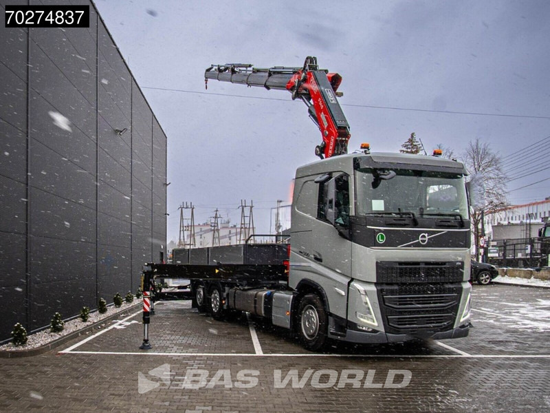 Volvo FH 500 6X2 Fassi F545RA Kran Crane VEB+ Lift-Lenkachse Euro 6 Fassi - משאית צד נופל/ שטוחה, משאית מנוף: תמונה 5 Volvo FH 500 6X2 Fassi F545RA Kran Crane VEB+ Lift-Lenkachse Euro 6 Fassi - משאית צד נופל/ שטוחה, משאית מנוף: תמונה 5