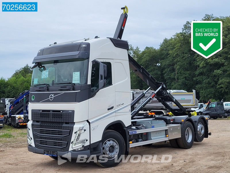 Volvo FH 500 6X2 HIAB Multilift 21T Lift+Lenkachse LED VEB+ Euro 6 - משאית הרמת וו: תמונה 1 Volvo FH 500 6X2 HIAB Multilift 21T Lift+Lenkachse LED VEB+ Euro 6 - משאית הרמת וו: תמונה 1