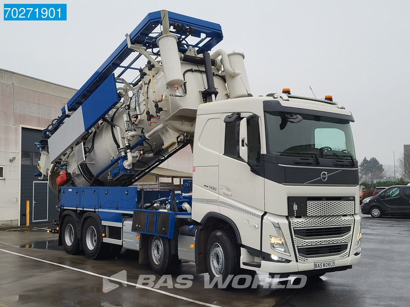 Volvo FH 500 8X4 Vacuum truck Gully Emptier 14.000ltr VEB+ Navi Euro 6 - משאית ואקום: תמונה 3 Volvo FH 500 8X4 Vacuum truck Gully Emptier 14.000ltr VEB+ Navi Euro 6 - משאית ואקום: תמונה 3