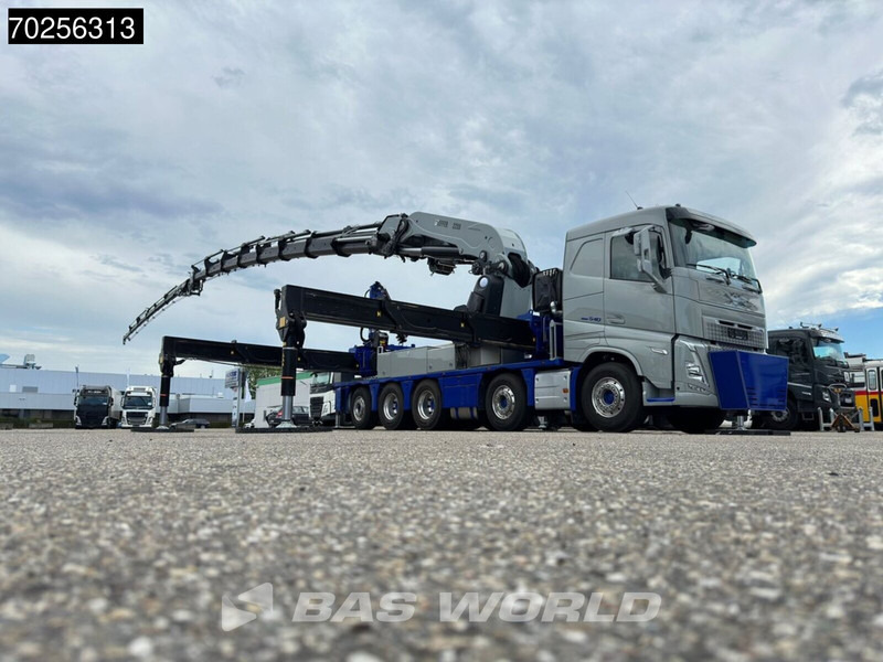 Volvo FH 540 10X4 NEW! Effer 2255 Kran Crane Lift-Lenkachse ACC Navi - משאית צד נופל/ שטוחה, משאית מנוף: תמונה 2 Volvo FH 540 10X4 NEW! Effer 2255 Kran Crane Lift-Lenkachse ACC Navi - משאית צד נופל/ שטוחה, משאית מנוף: תמונה 2