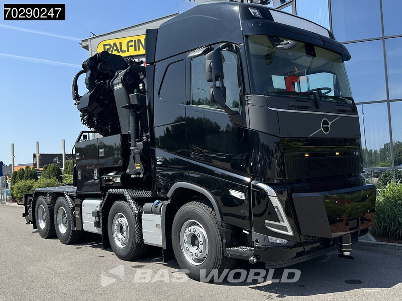 Volvo FH 540 FH 8X4 NEW! Palfinger PK1050 TEC G Crane Kran + JIB Winch Dynamic Steering Navi - משאית צד נופל/ שטוחה, משאית מנוף: תמונה 3 Volvo FH 540 FH 8X4 NEW! Palfinger PK1050 TEC G Crane Kran + JIB Winch Dynamic Steering Navi - משאית צד נופל/ שטוחה, משאית מנוף: תמונה 3