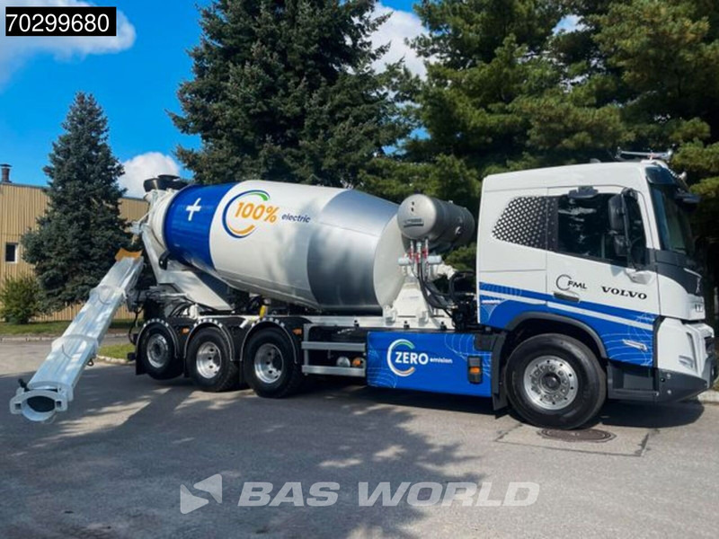 Volvo FMX 670 8X4 100% ELectric 490 kW 10m3 FML Mixer Lift/Steering Axle - משאית מערבלת בטון: תמונה 5 Volvo FMX 670 8X4 100% ELectric 490 kW 10m3 FML Mixer Lift/Steering Axle - משאית מערבלת בטון: תמונה 5