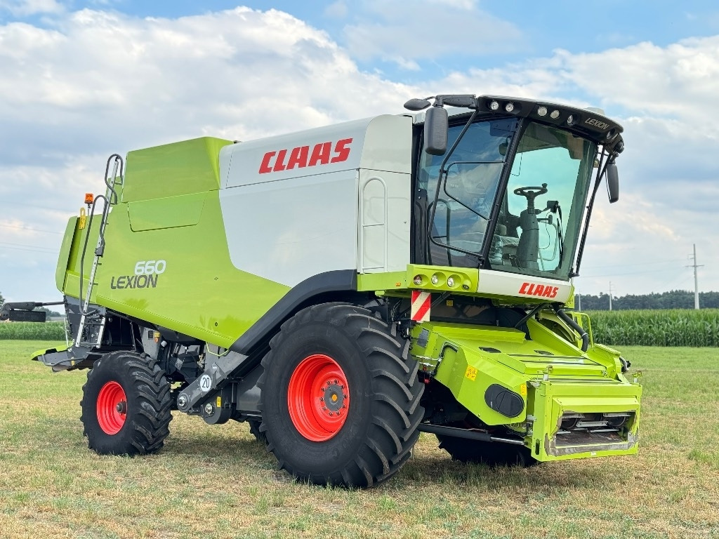 Claas Lexion 660 + claas vario 750 - מקצרת קומבינה: תמונה 1 Claas Lexion 660 + claas vario 750 - מקצרת קומבינה: תמונה 1