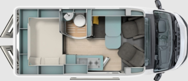 Laika Kosmo 50 Camper Van - מוטורהום: תמונה 2 Laika Kosmo 50 Camper Van - מוטורהום: תמונה 2